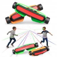 Gra Interaktywna Cyberstarcie Zręcznościowa OKULARY LASERY dla 6 7 8 latka