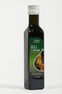 OLEJ Z ROKITNIKA syberyjskiego 250ml nierafinowany ZIELONY OLEJ Rokitnikowy