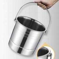 Wiaderko na lód Profesjonalne, zagęszczone wiaderko na lód ze stali ZW