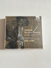 TELEMANN Brockes-Passion RENE JACOBS Harmonia Mundi Box 2CD