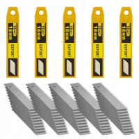 Ostrza do noża wymienne łamane 18mm - 50szt