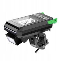 Licznik rowerowy z zielonym