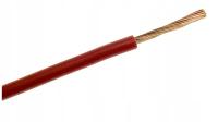 Электрический провод многожильный lgy 1x2, 5 красный 1 м