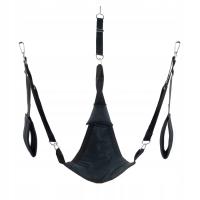 Triangle Fabric Sling Complete Set Black Mr. Sling
