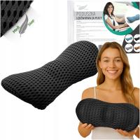 ПОЯСНИЧНАЯ ОРТОПЕДИЧЕСКАЯ ПОДУШКА ДЛЯ АВТОМОБИЛЯ, СПЯЩАЯ ПОДУШКА ДЛЯ СИДЕНЬЯ, ПЕНА С ЭФФЕКТОМ ПАМЯТИ