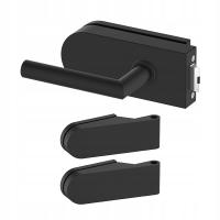 ZESTAW OKUĆ DO DRZWI SZKLANYCH BEZ OTWORU LEWY