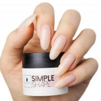 Żel Simple Shape cover pink 2024 Mistero Milano 50ml