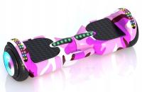 DESKOROLKA ELEKTRYCZNA HOVERBOARD DESKA DUŻE KOŁA 6,5” RGB LED BLUETOOTH