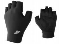 Велосипедные перчатки с гелевыми вставками унисекс-черный