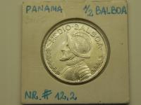 34801/ 1/2 BALBOA 1961 PANAMA (SREBRO)