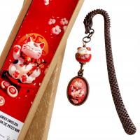 Zakładka do książki Kotek Maneki Neko na Szczęście Kot Japoński prezent