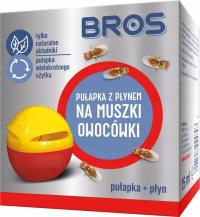 BROS Pułapka Z Płynem Na Muszki Owocówki 15ml