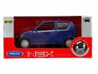 WELLY FIAT SEICENTO 1:34 НОВАЯ МЕТАЛЛИЧЕСКАЯ МОДЕЛЬ 43855