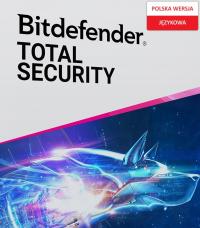 Bitdefender Antywirus Bitdefender Total Security 2024 10 st. / 12 miesięcy ESD odnowienie