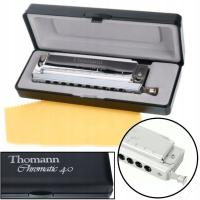 Chromatic 40 Harp harmonijka ustna chromatyczna C-dur z futerałem Thomann