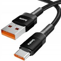 Кабель Boste USB-USB Type C 2 м Черный