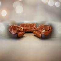 Кожаный пенопластовый комплект для отдыха BAKU mevis