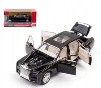 Rolls Royce Phantom sedan 1:32 металлическая модель черный свет звук открывает