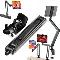 Obrotowy, składany stojak na tablet 360 - szary