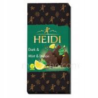 Czekolada HEIDI Dark Lemon & Mint 80g gorzka