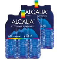 Щелочная вода Alcalia высокий pH 9,36 12 x 1,5 л