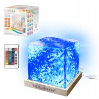 Ночник для детской спальни, светодиодный проектор волн Авроры, USB RGB