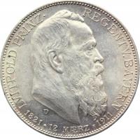 2 MARKI BAWARIA 1911 LUITPOLD 90 URODZINY ST 2+ NR 4