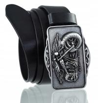 МОТОЦИКЛЕТНЫЙ КОЖАНЫЙ РЕМЕНЬ ПРЯЖКА CHOPPER