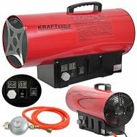 NAGRZEWNICA GAZOWA 60KW LCD + TERMOSTAT + DMUCHAWA