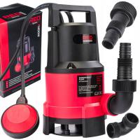 Погружной насос для чистой грязной дождевой воды с поплавком 1400 Вт