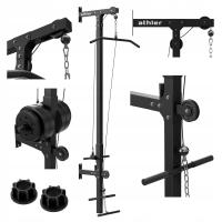 Wyciąg TERNINGOWY GÓRNY DOLNY do ściany DO ĆWICZEŃ ATHLER Agile 50 DO 160KG