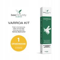 Полоски конопляного масла для пчел без химии Beemmunity Warroza Kit