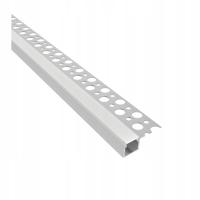 Profil LED 2M Budowlany do płyt Gipsowo-Kartonowych DEOLINE K KRAWĘDZIOWY