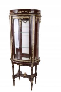 OWALNA - WITRYNA - GABLOTKA witryna INTARSJOWANA