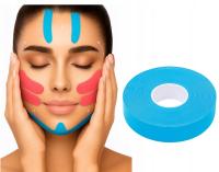 Taśma do FACELIFTINGU Tape Kinesiotape tejpy do twarzy Facetape 5m x 1cm