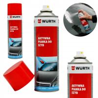 Активное чистящее средство-пена для окон WURTH 500 мл