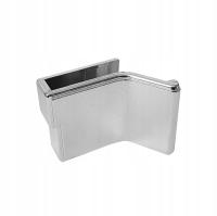 Uchwyt do drzwi szklanych, gablot, chrom