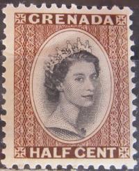 Grenada kolonia brytyjska stary znaczek (6/24