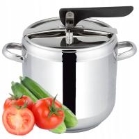 СКОРОВАРКА ГОРШОК ДАВЛЕНИЯ ТУРЕЦКАЯ СТАЛЬ ГАЗОВАЯ ИНДУКЦИЯ 9LT