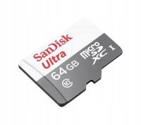 Karta pamięci z adapterem SanDisk Ultra MicroSDXC 64GB Class 10 UHS-I