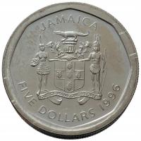 48248. Jamajka, 5 dolarów, 1996r.