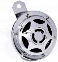 КЛАКСОН СИГНАЛ ЗВУКОВОЙ 12V ХРОМ 10см CHOPER