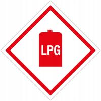 Наклейка газ для RV RV RV LPG