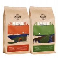 Свежеобжаренный кофе в зернах Бразилия горец 2X500G SPECIALITY