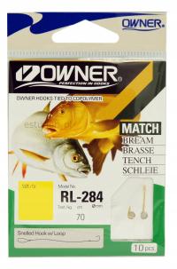 КРЮЧКИ № 14 ЗАВЯЗАННЫЕ ПОВОДКИ ГОТОВЫЕ ПЛОТВА OWNER