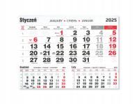Kalendarz magnetyczny kalendarium jednodzielne A4 rok 2025
