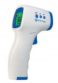 TERMOMETR BEZDOTYKOWY MEDYCZNY ELEKTRONICZNY PODCZERWIEŃ DZIECI BABY BASIC