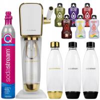 Saturator SodaStream Art белый и злотый 2 другие продукты