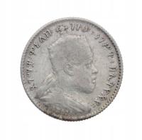 [M7681] Etiopia gersh 1902-1903 srebro