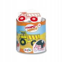 Pieczątki Aladine Stampo Minos Na budowie, 10 pieczątek